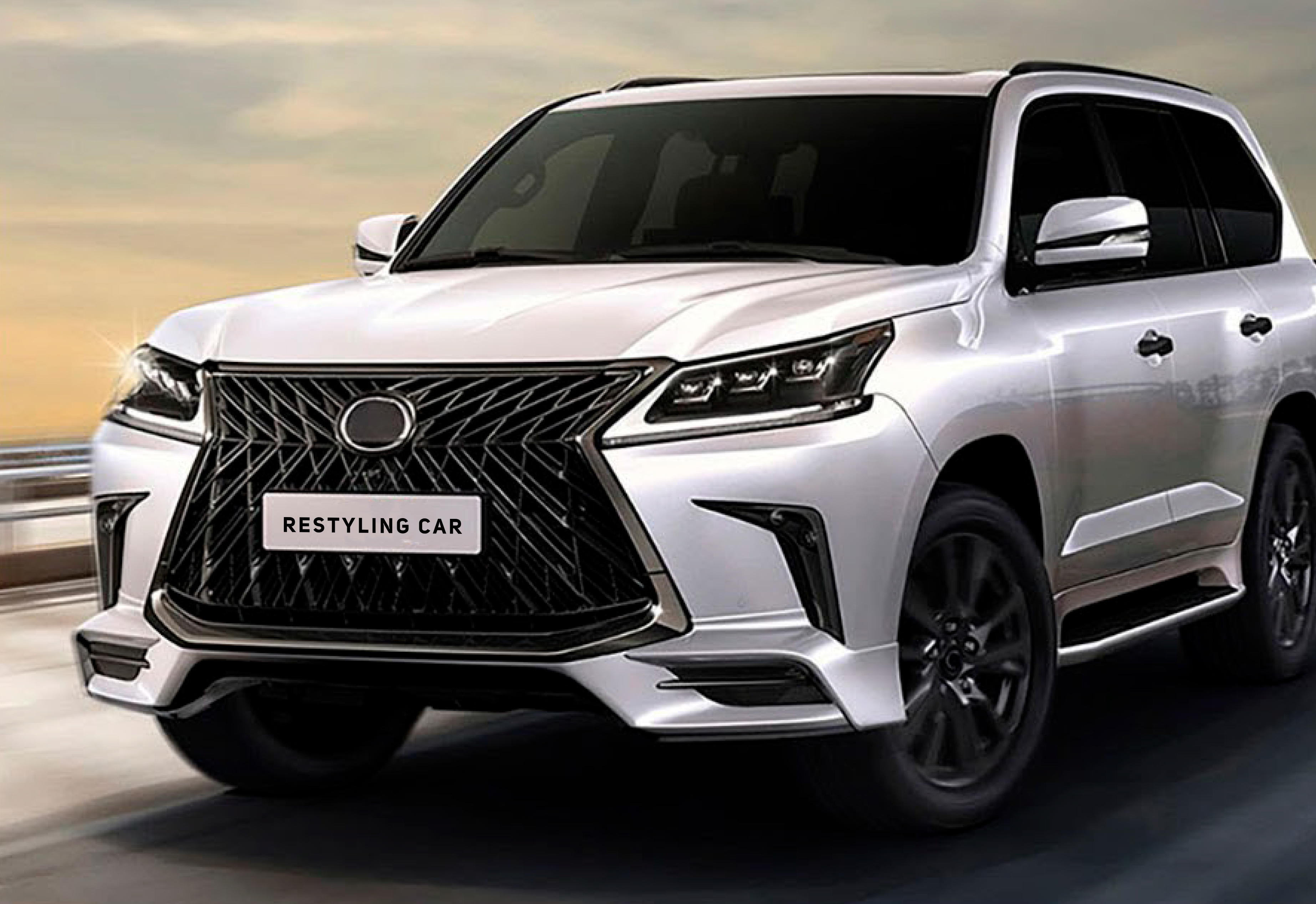 Tuning Lexus Body Kit Upgrade To 2016 Black Edition