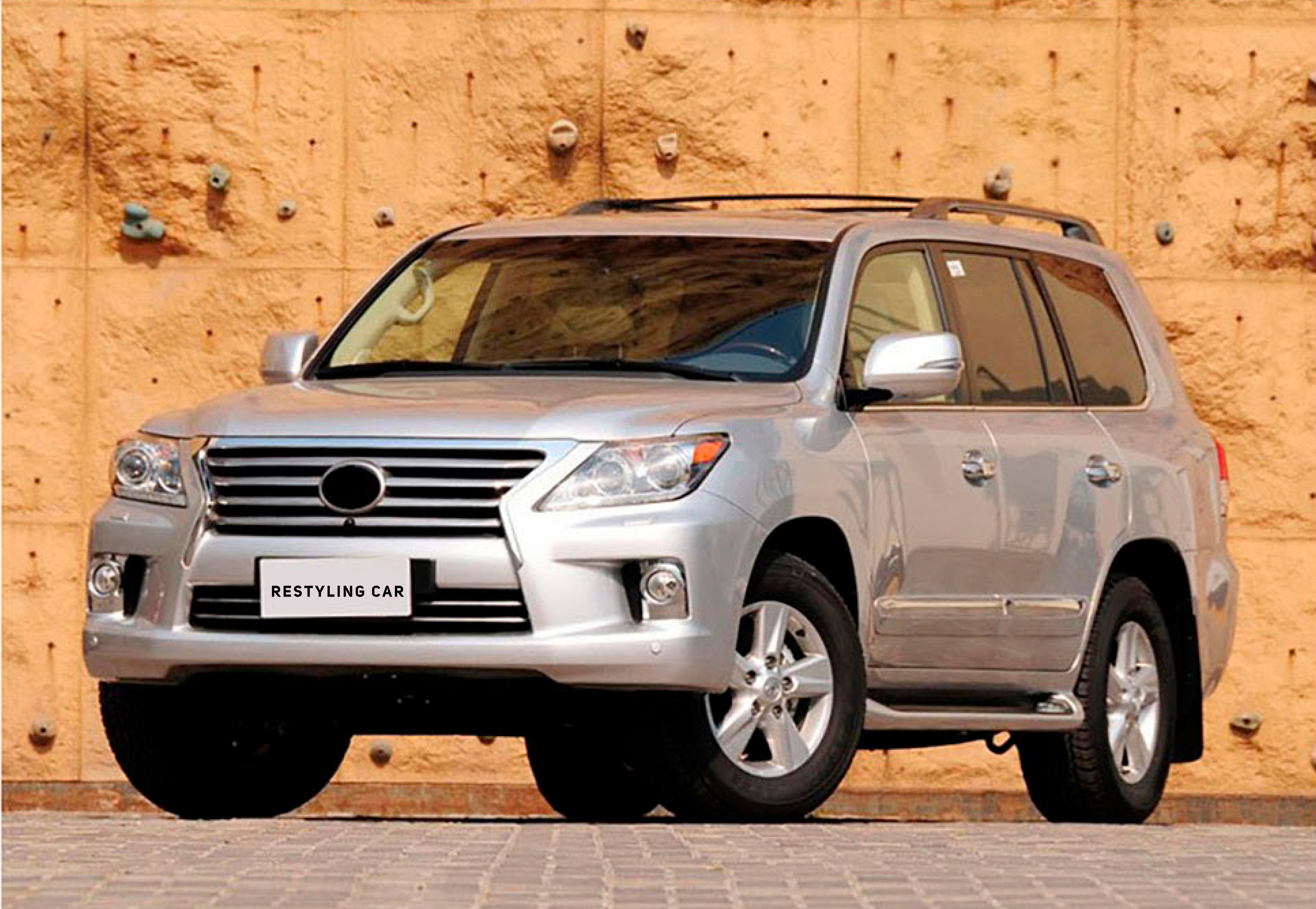 Lexus Body Kit Upgrade To 2018 LX570