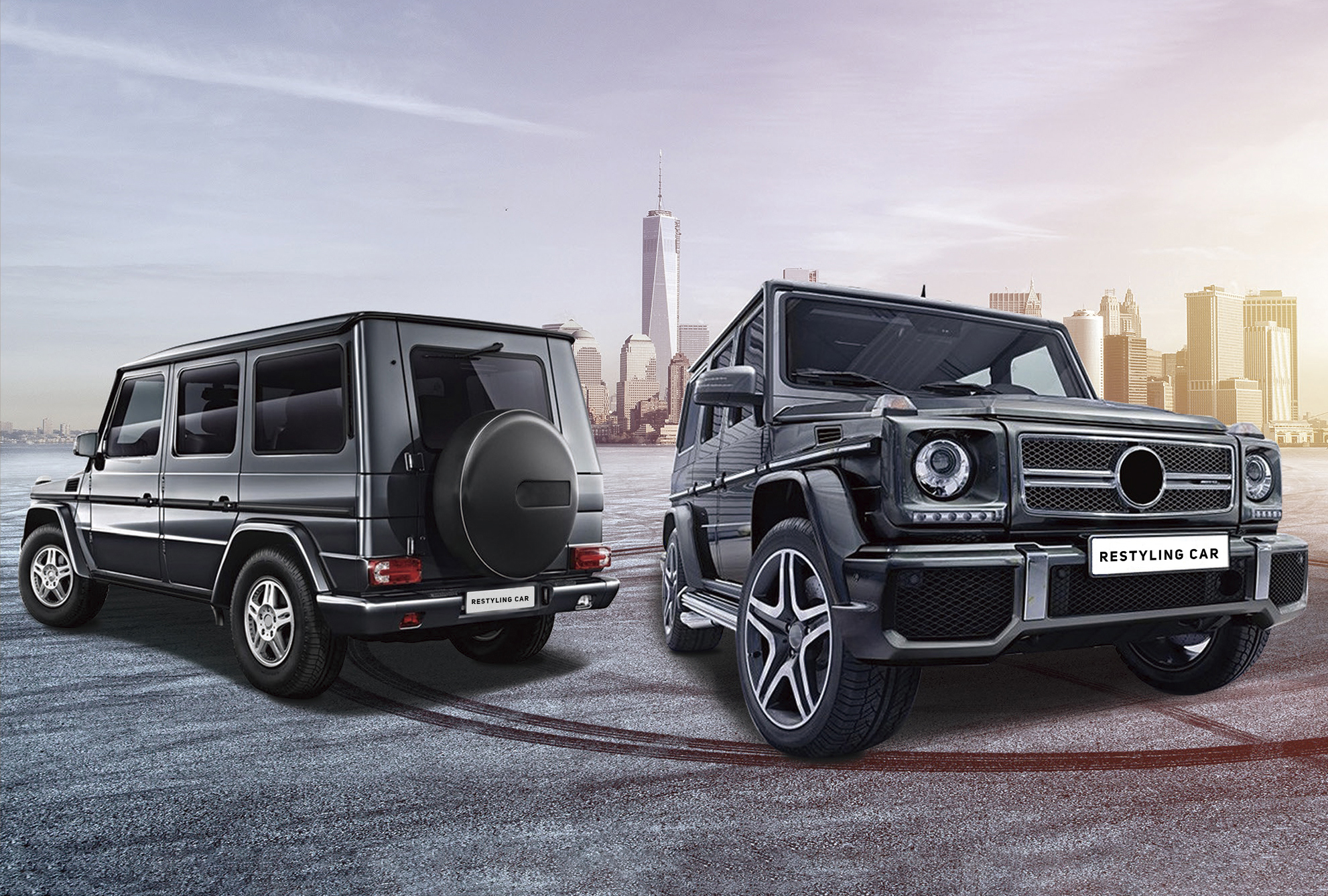 Restyling body kit G65